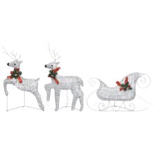 Weihnachtsfigur >3002967< (H: 64 cm) in weiß...