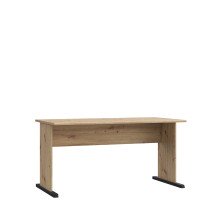 Schreibtisch >TEMPRA2< (BxHxT: 144x72x72 cm) in Artisan Eiche aus Holzwerkstoff