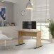 Schreibtisch >TEMPRA2< (BxHxT: 108x72x72 cm) in Artisan Eiche aus Holzwerkstoff