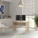 Schreibtisch >TEMPRA2< (BxHxT: 108x72x72 cm) in Sonoma Eiche - 108x72x72 (BxHxT)