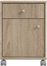 Rollcontainer >TEMPRA2< (BxHxT: 38,6x54,1x42 cm) in Sonoma Eiche