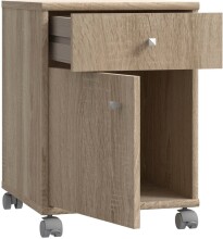 Rollcontainer >TEMPRA2< (BxHxT: 38,6x54,1x42 cm) in Sonoma Eiche