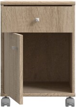 Rollcontainer >TEMPRA2< (BxHxT: 38,6x54,1x42 cm) in Sonoma Eiche