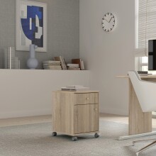 Rollcontainer >TEMPRA2< (BxHxT: 38,6x54,1x42 cm) in Sonoma Eiche