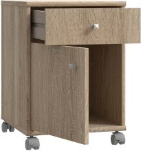 Rollcontainer >TEMPRA2< (BxHxT: 38,6x54,1x42 cm) in Sonoma Eiche