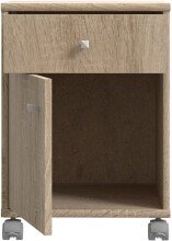 Rollcontainer >TEMPRA2< (BxHxT: 38,6x54,1x42 cm) in Sonoma Eiche