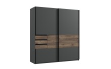 Schwebetürenschrank >BAMBERG< (BxH: 180x198...