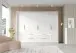 Kleiderschrank >LUANO< (BxHxT: 269,7x210,5x60 cm) in Weiss