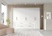 Kleiderschrank >LUANO< (BxHxT: 269,7x210,5x60 cm) in Weiss