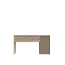 Schreibtisch >NET106< (BxHxT: 140x76,5x60 cm) in Eiche/weiß