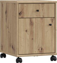Rollcontainer >TEMPRA2< (BxHxT: 38,6x54,2x42 cm) in Artisan Eiche