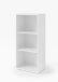 Aktenregal >Clermont< (BxHxT: 52,5x114x35 cm) in weiß - 52,5x114x35cm (BxHxT)