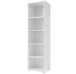 Aktenregal >Clermont< (BxHxT: 52,5x186x35 cm) in weiß - 52,5x186x35cm (BxHxT)