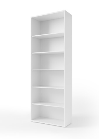 Aktenregal >Clermont< (BxHxT: 79,1x221,2x35 cm) in weiß - 79,1x221,2x35 (BxHxT)