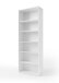 Aktenregal >Clermont< (BxHxT: 79,1x221,2x35 cm) in weiß - 79,1x221,2x35 (BxHxT)