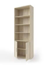 Aktenregal >Clermont< (BxHxT: 79,1x221,2x35 cm) in Sonoma/Eiche