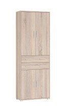 Aktenschrank >Clermont< (BxHxT: 79,1x221,2x35 cm) in Sonoma/Eiche