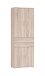 Aktenschrank >Clermont< (BxHxT: 79,1x221,2x35 cm) in Sonoma/Eiche