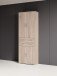 Aktenschrank >Clermont< (BxHxT: 79,1x221,2x35 cm) in Sonoma/Eiche