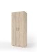 Aktenschrank >Clermont< (BxHxT: 79,1x186x35 cm) in Sonoma/Eiche