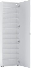 Schuhschrank >SPAZIO< (BxHxT: 60,2x200x18,6 cm) in weiß - 60,2x200x18,6 (BxHxT)