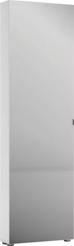 Schuhschrank >SPAZIO< (BxHxT: 60,2x200x18,6 cm) in weiß - 60,2x200x18,6 (BxHxT)