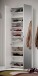 Schuhschrank >SPAZIO< (BxHxT: 73,4x200x18,6 cm) in weiß - 73,4x200x18,6 (BxHxT)