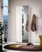 Schuhschrank >SPAZIO< (BxHxT: 73,4x200x18,6 cm) in weiß - 73,4x200x18,6 (BxHxT)