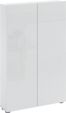 Schuhschrank >SPAZIO< (BxHxT: 73,4x115x18,6 cm) in weiß - 73,4x115x18,6 (BxHxT)