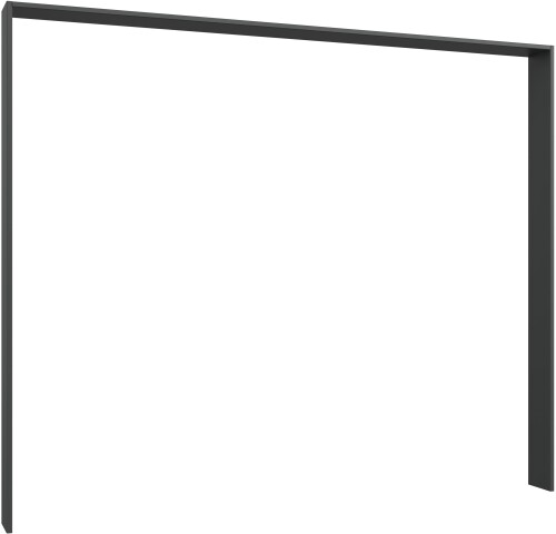 Passepartout >BARCELONA< (BxH: 228x213 cm) in GRPAHIT + GLAS SCHWARZ