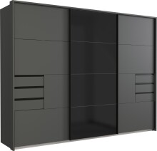 Passepartout >BARCELONA< (BxH: 276x213 cm) in GRPAHIT + GLAS SCHWARZ