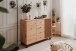 Kommode >Medan< (BxHxT: 118x85x45 cm) in Artisan Oak / Anthrazit