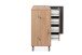 Kommode >Medan< (BxHxT: 118x85x45 cm) in Artisan Oak / Anthrazit