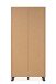 Standvitrine >Medan< (BxHxT: 92x198x40 cm) in Artisan Oak / Anthrazit