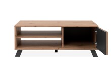 Couchtisch >Medan< (BxHxT: 110,5x42x67 cm) in Artisan Oak / Anthrazit