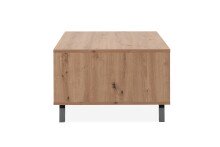 Couchtisch >Medan< (BxHxT: 110,5x42x67 cm) in Artisan Oak / Anthrazit