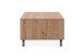 Couchtisch >Medan< (BxHxT: 110,5x42x67 cm) in Artisan Oak / Anthrazit