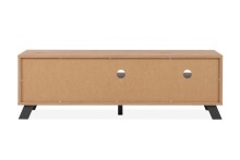 TV-Board >Medan< (BxHxT: 138x44x40 cm) in Artisan Oak / Anthrazit