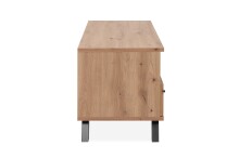 TV-Board >Medan< (BxHxT: 138x44x40 cm) in Artisan Oak / Anthrazit