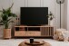 TV-Board >Medan< (BxHxT: 138x44x40 cm) in Artisan Oak / Anthrazit