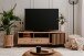 TV-Board >Medan< (BxHxT: 138x44x40 cm) in Artisan Oak / Anthrazit