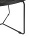 Wohnzimmertisch >Daniele< (DxH: 80x45 cm) in schwarz und weiß Keramik