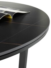 Beistelltisch >Harper< (DxH: 90x45 cm) in Metall - 45 (H)