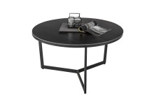 Beistelltisch >Harper< (DxH: 90x45 cm) in Metall - 45 (H)