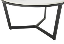 Beistelltisch >Harper< (DxH: 90x45 cm) in Metall - 45 (H)