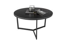 Beistelltisch >Harper< (DxH: 90x45 cm) in Metall - 45 (H)