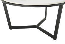 Beistelltisch >Harper< (DxH: 90x45 cm) in Metall - 45 (H)