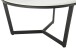 Beistelltisch >Harper< (DxH: 90x45 cm) in Metall - 45 (H)
