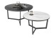 Beistelltisch >Harper< (DxH: 90x45 cm) in Metall - 45 (H)