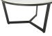 Beistelltisch >Harper< (DxH: 90x45 cm) in Metall - 45 (H)